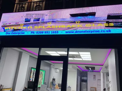 Digital LED fascia screen