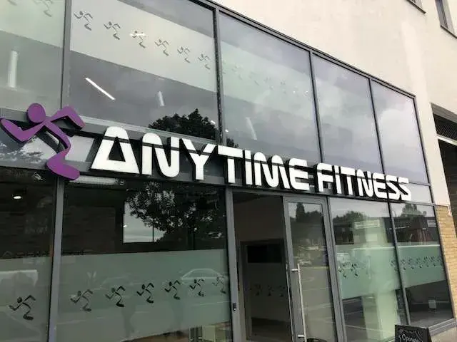 Anytime Fitness Sign Group 3D Sign Colindale London