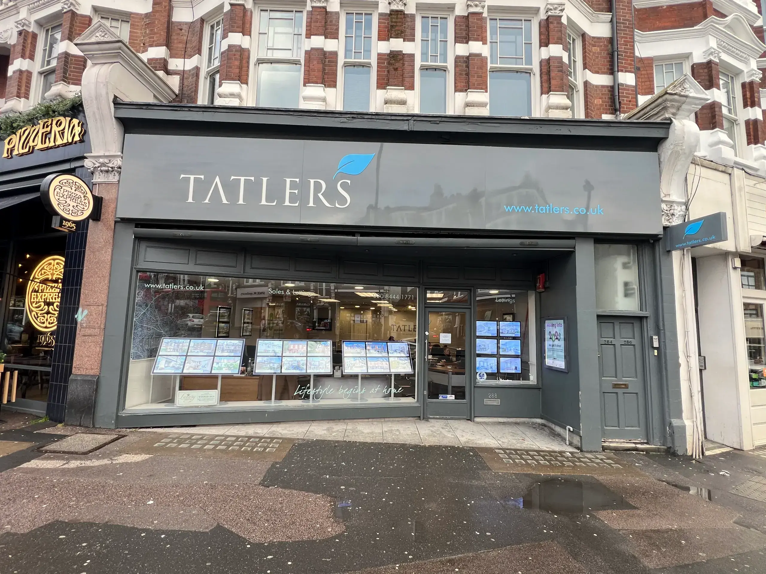 Tatlers Estate Agents Muswell Hill, London - Sign Refurbishment