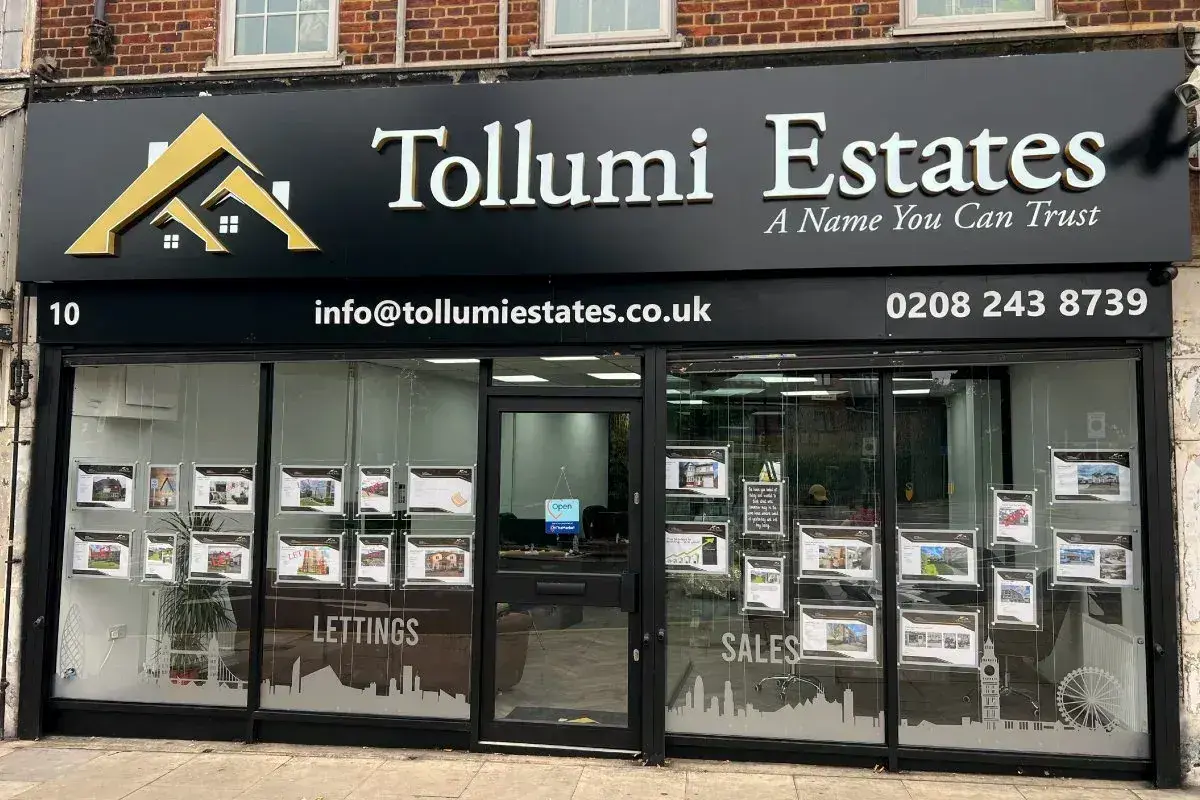 Sign Group 3D Face LED Light Tollumi Estates Northwood London